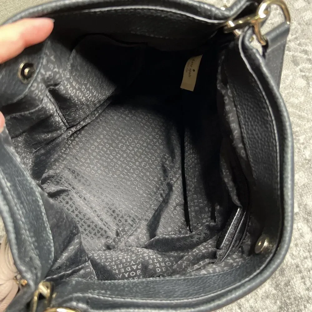 Kate Spade Palmer Drive Danika Women's Tote/Purse Pebbled Leather in Black